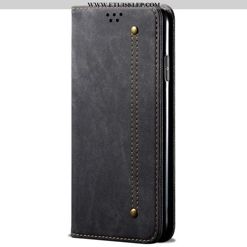 Etui Na Telefon do Xiaomi Redmi Note 11 / 11S Etui Folio Tkanina Dżinsowa